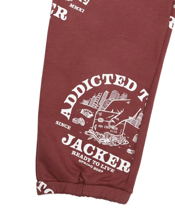 Addicted-Sweatpant-Brick>Jacker Clearance
