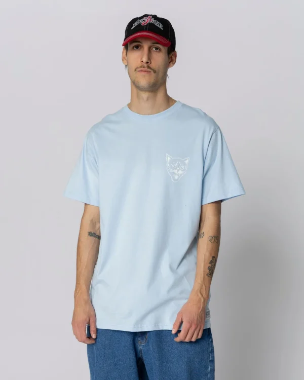 Black Cats T-Shirt-Baby Blue>Jacker Store