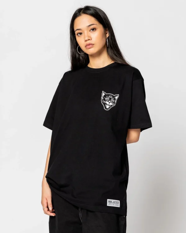 Black Cats-T-Shirt-Black>Jacker Online