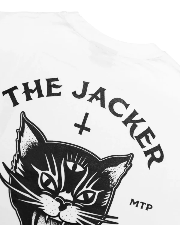 Black Cats-T-Shirt-White>Jacker Flash Sale