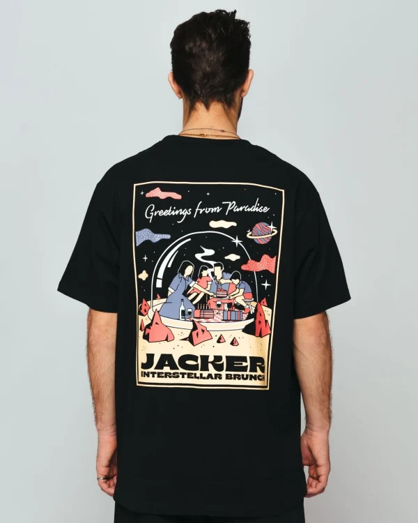 Brunch-T-Shirt-Black>Jacker Sale