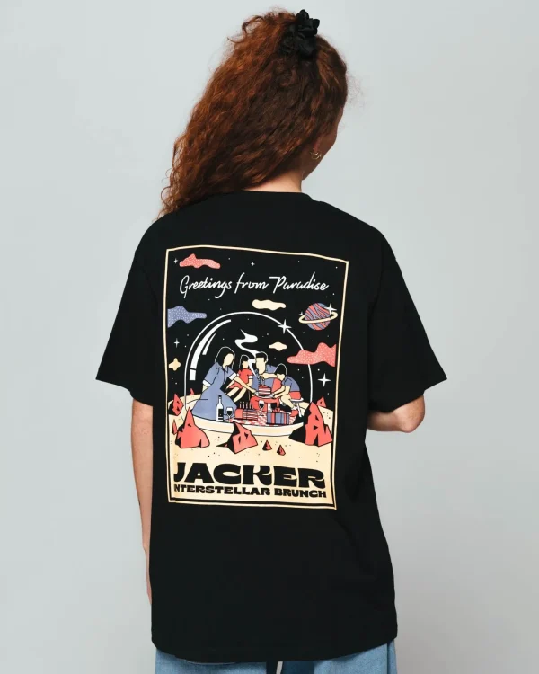 Brunch-T-Shirt-Black>Jacker Sale