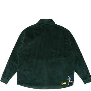 City Tour Corduroy Shirt-Dark Green>Jacker Best