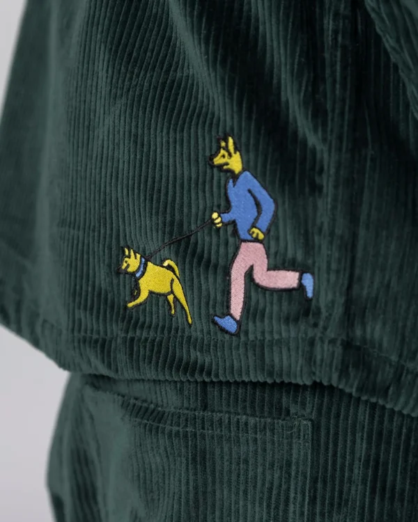 City Tour Corduroy Shirt-Dark Green>Jacker Best