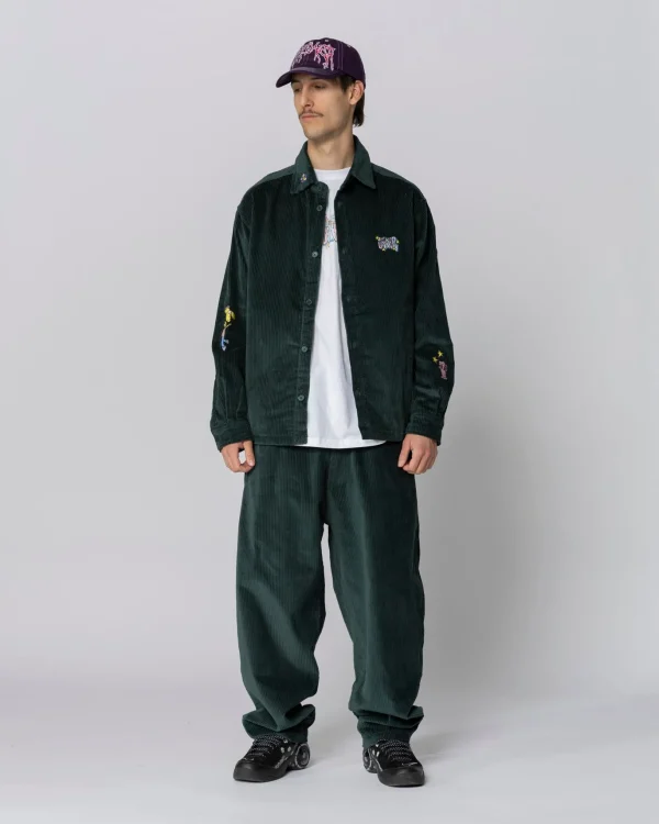 City Tour Corduroy Shirt-Dark Green>Jacker Best