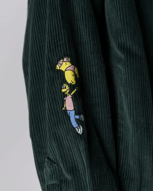 City Tour Corduroy Shirt-Dark Green>Jacker Best