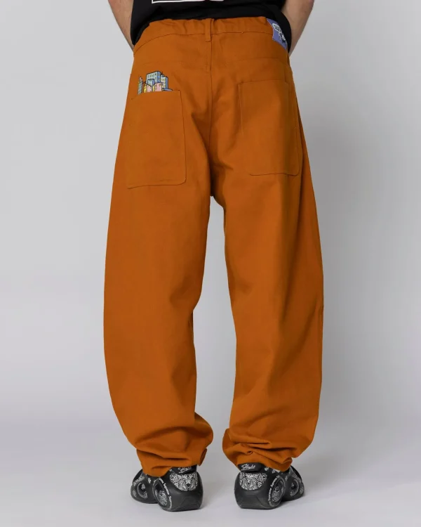 City Tour Extra Baggy Pant-Cognac>Jacker Sale