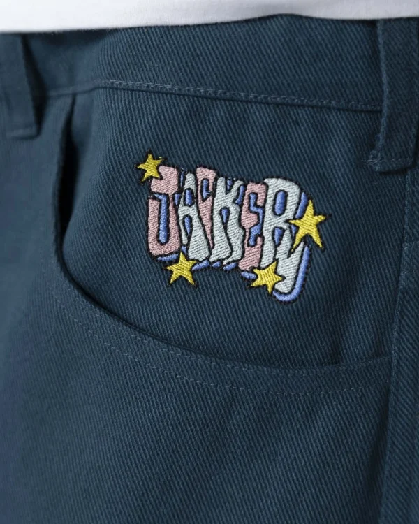 City Tour Extra Baggy Pant-Petrol Blue>Jacker Cheap