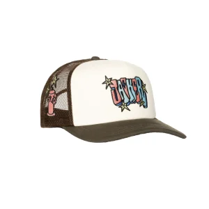 City Tour Trucker Cap-Brown>Jacker Fashion