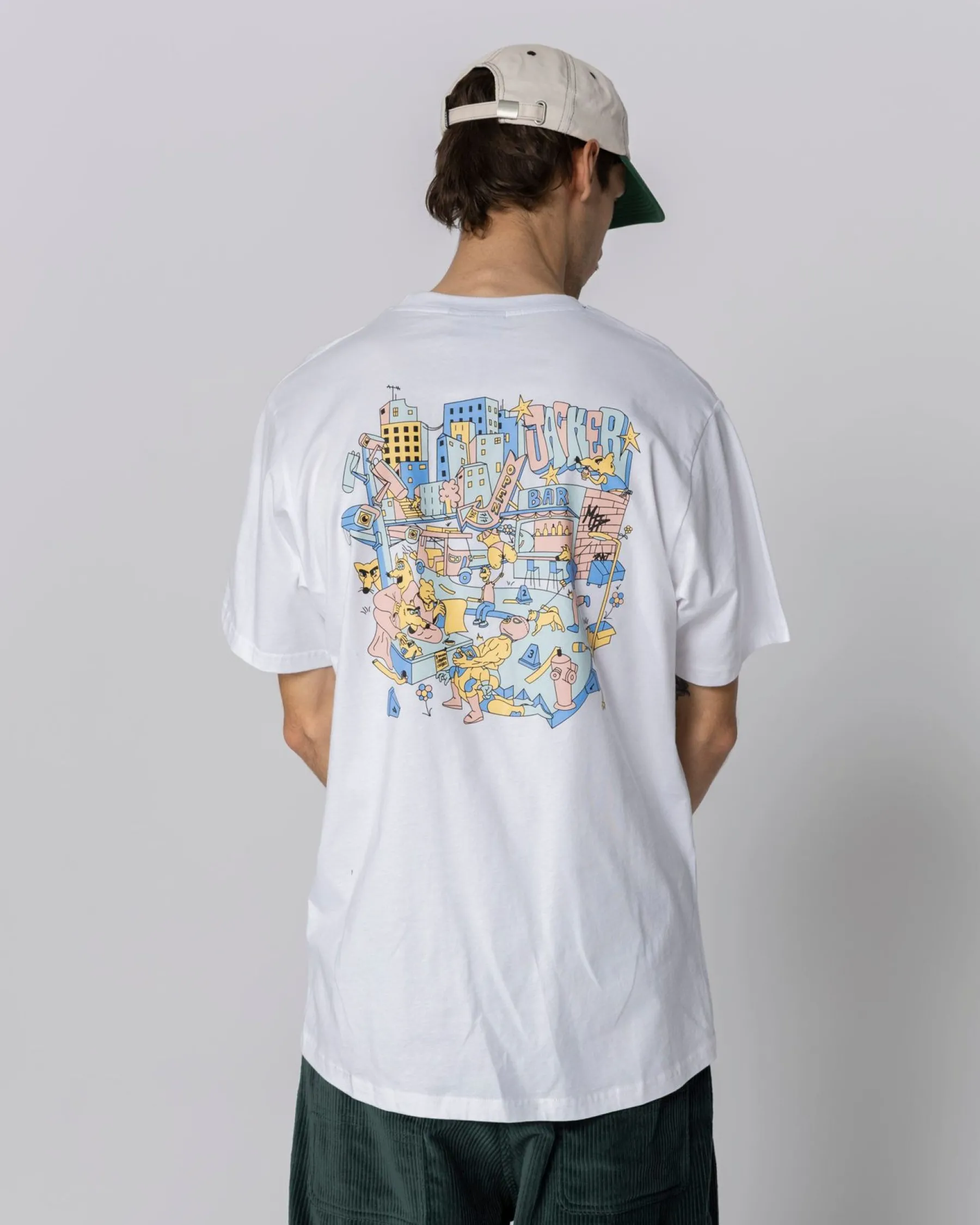 city_tour_tshirtwhite_4.webp City Tour T-Shirt-White>Jacker Fashion