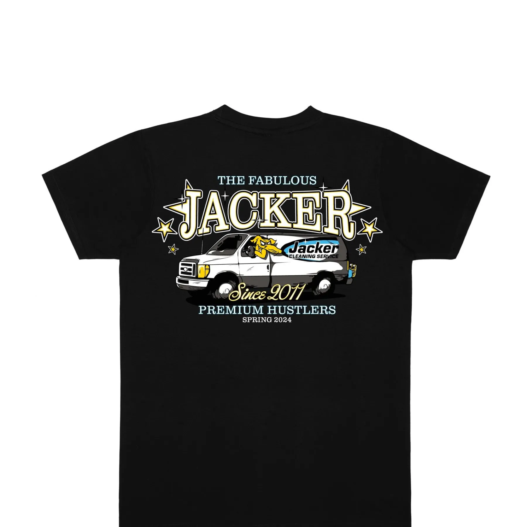 cleaner_tshirtblack_0.webp Cleaner T-Shirt-Black>Jacker Best Sale