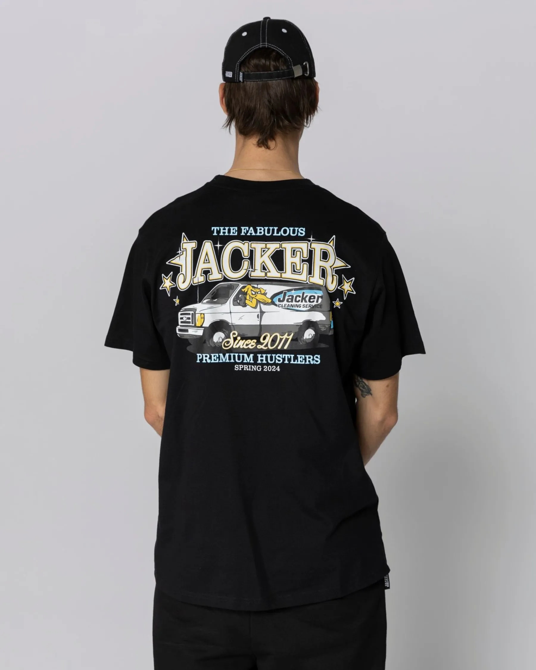 cleaner_tshirtblack_4.webp Cleaner T-Shirt-Black>Jacker Best Sale