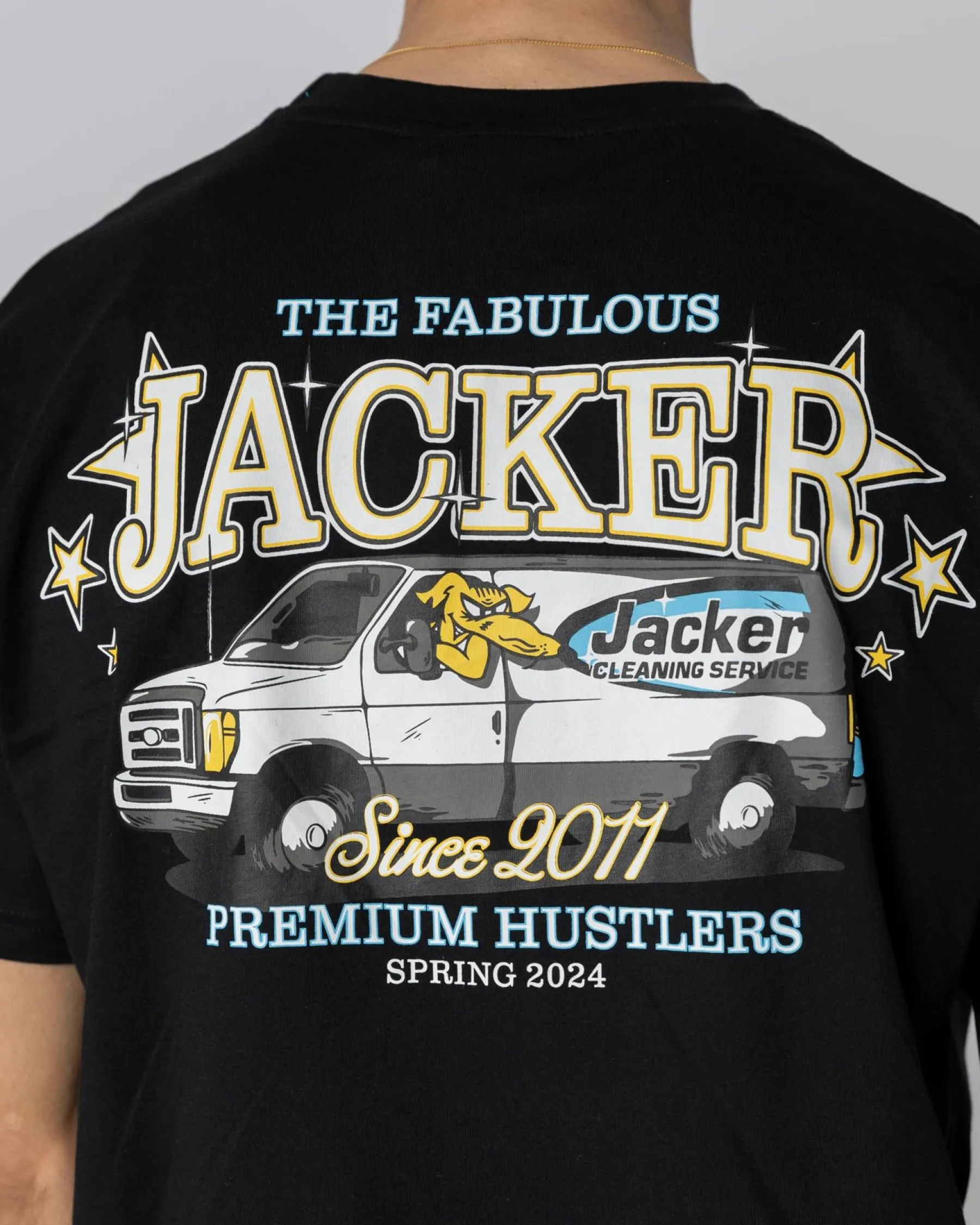 cleaner_tshirtblack_6.webp Cleaner T-Shirt-Black>Jacker Best Sale