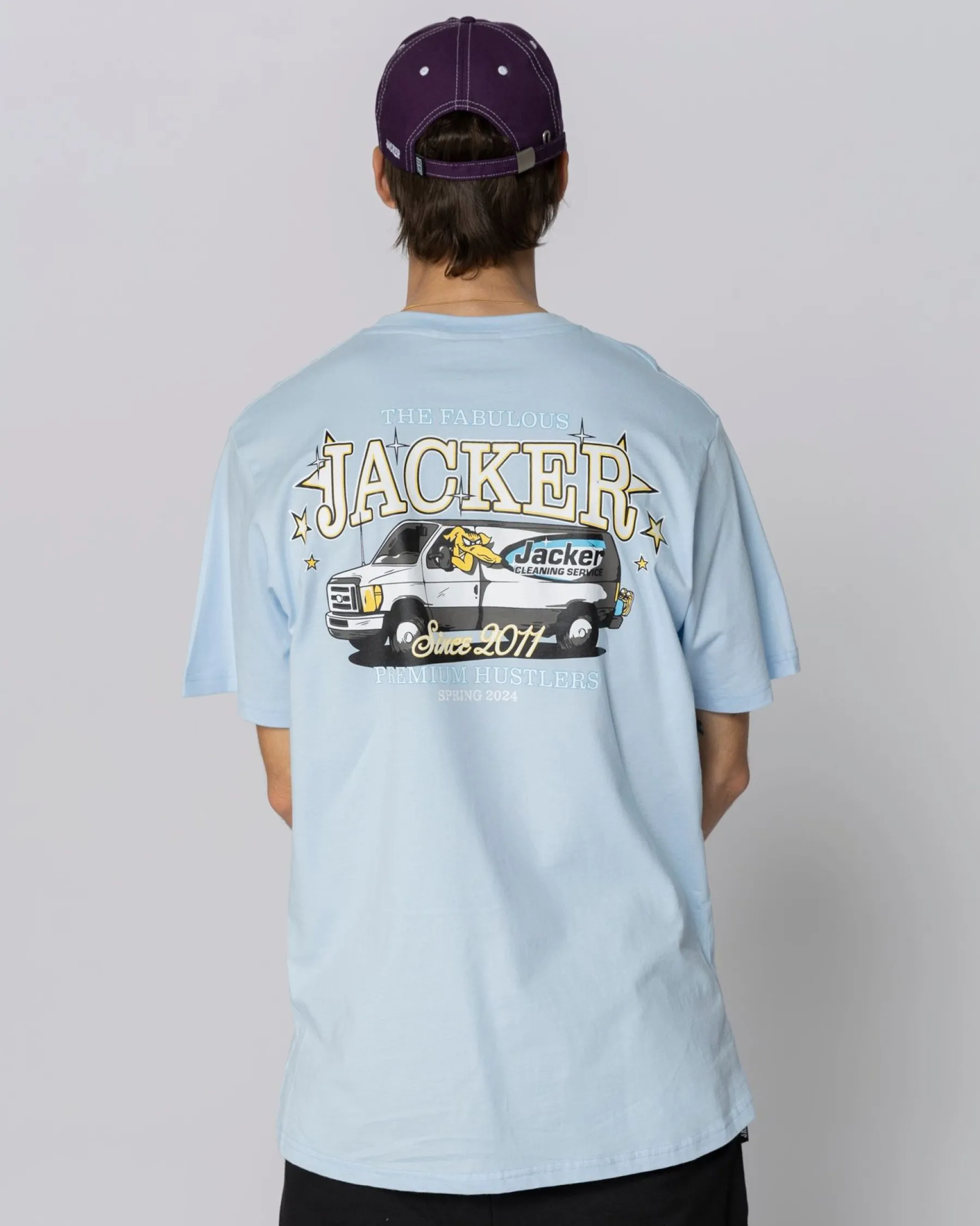 cleaner_tshirtblue_4.webp Cleaner T-Shirt-Blue>Jacker Flash Sale