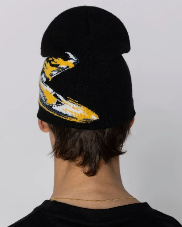 Crash Beanie-Black>Jacker Clearance