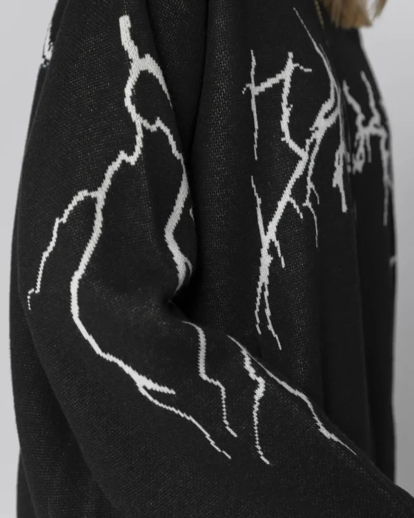 Crash Bomber Knit-Black>Jacker Store