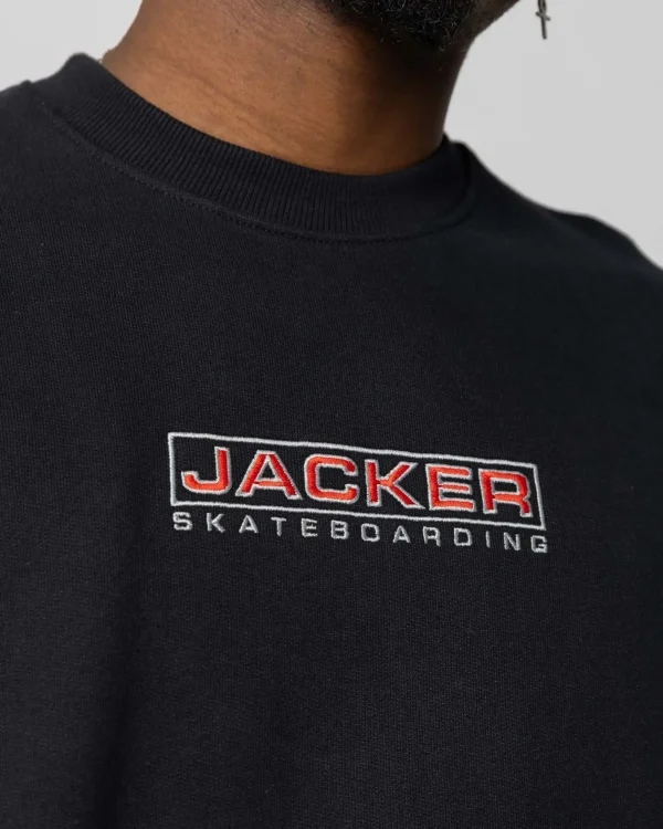 Euroskate Logo-Crewneck-Black>Jacker Best