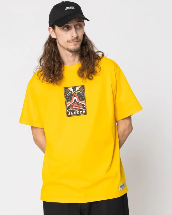 Explorer-T-Shirt-Yellow>Jacker Online