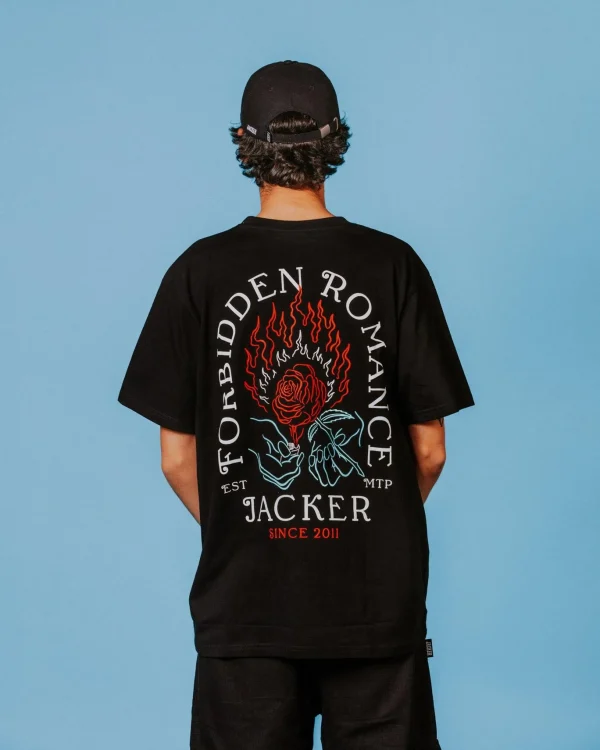 Forbidden Romance-T-Shirt-Black>Jacker New