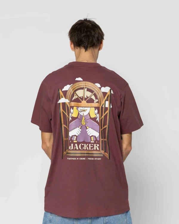 Fresh Start-T-Shirt-Brick>Jacker Hot