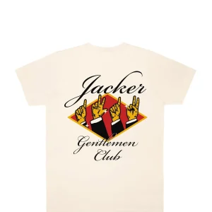 Gentlemen Club-T-Shirt-Beige>Jacker Outlet