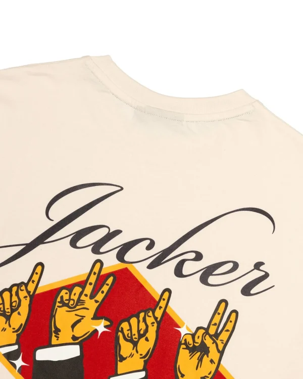 Gentlemen Club-T-Shirt-Beige>Jacker Outlet