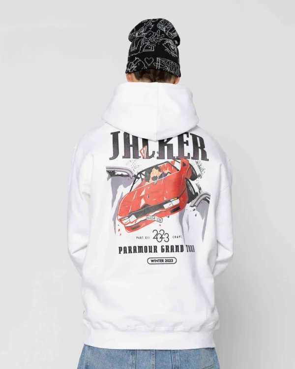 Grand Tour-Hoodie-White>Jacker Cheap