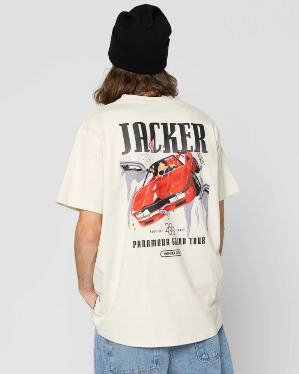 Grand Tour-T-Shirt-Beige>Jacker Fashion