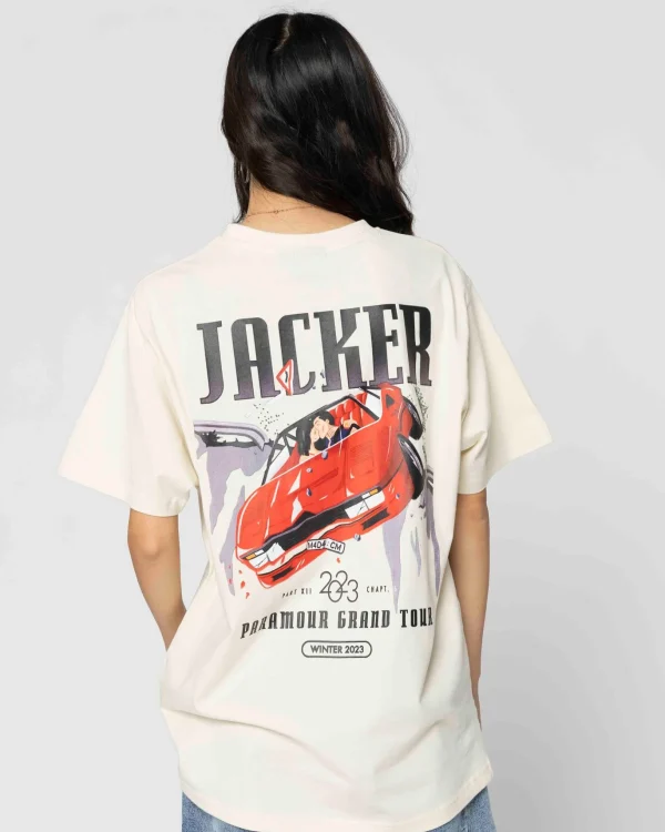 Grand Tour-T-Shirt-Beige>Jacker Fashion