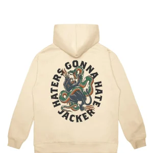 Haters-Hoodie-Beige>Jacker Hot