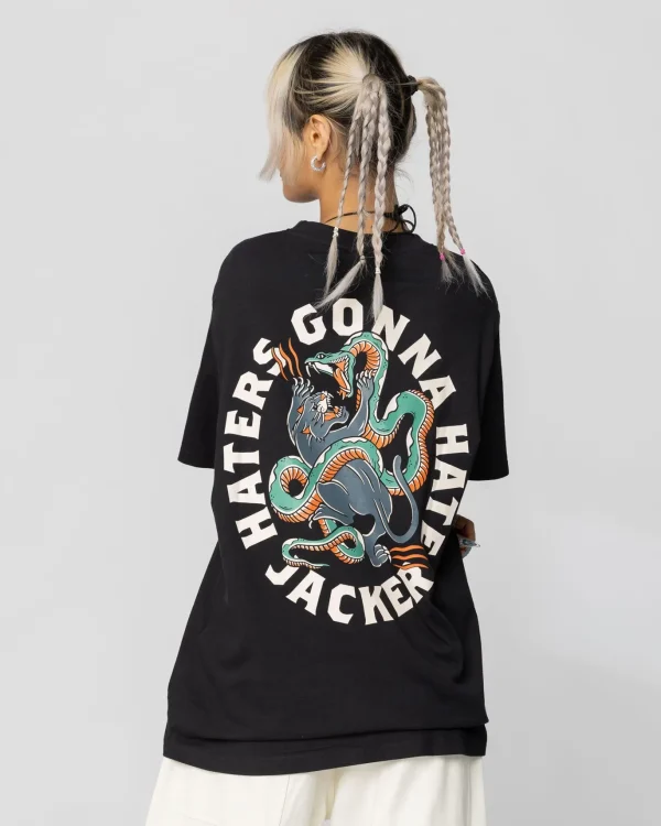 Haters-T-Shirt-Black>Jacker Hot
