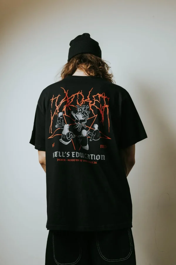 Hell'S Education-T-Shirt-Black>Jacker Best