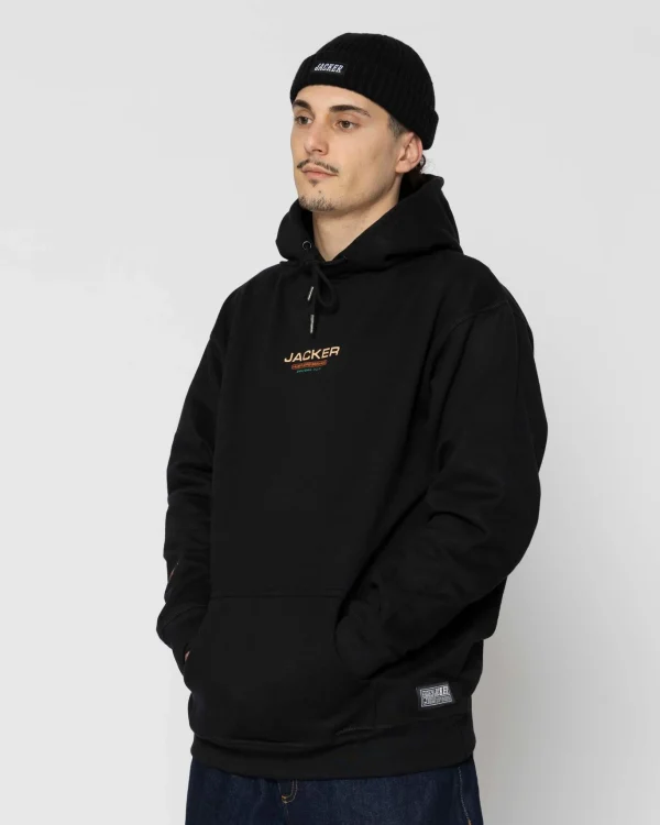 Hustler Service-Hoodie-Black>Jacker Outlet