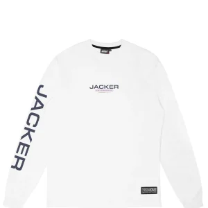 Hustler Service-Long Sleeves-White>Jacker Sale