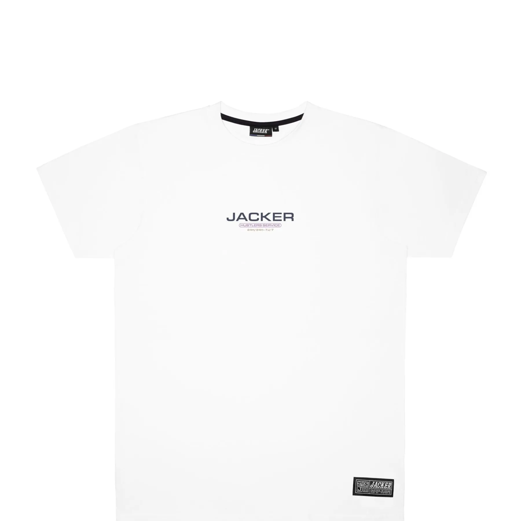 hustler_servicetshirtwhit_1.webp Hustler Service-T-Shirt-White>Jacker Flash Sale