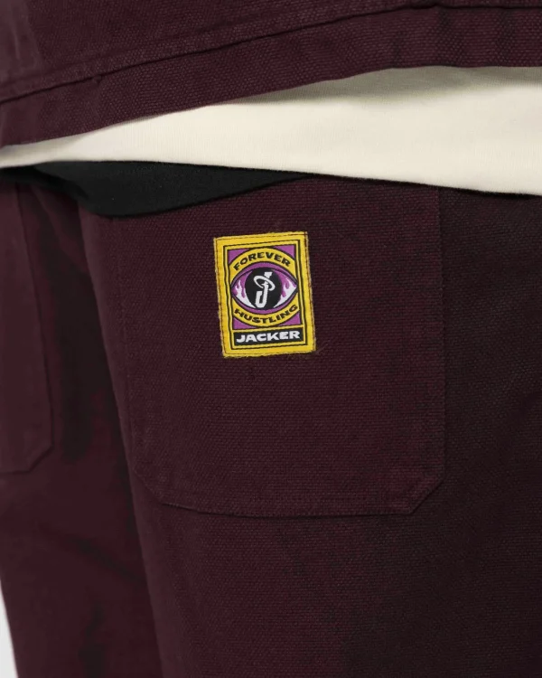 Hustlers Dyed Chino-Pant-Purple>Jacker Discount