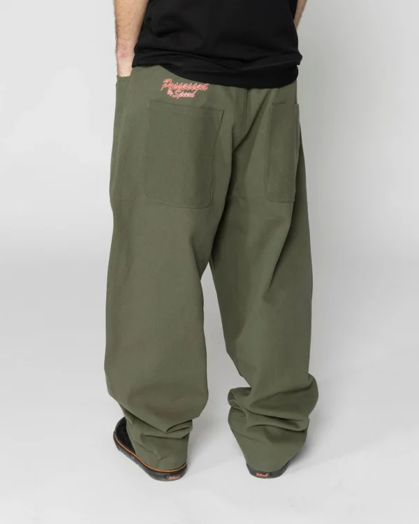 X Pusher-Pant-Kaki Green>Jacker Best Sale