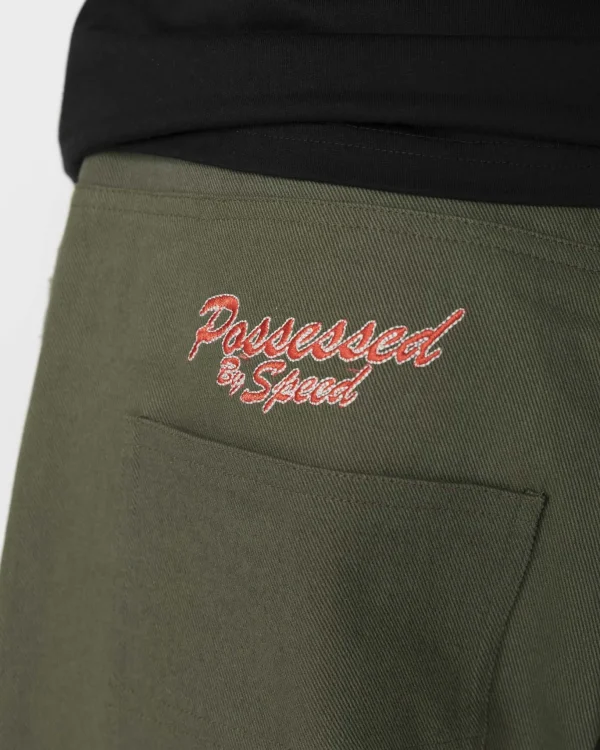 X Pusher-Pant-Kaki Green>Jacker Best Sale
