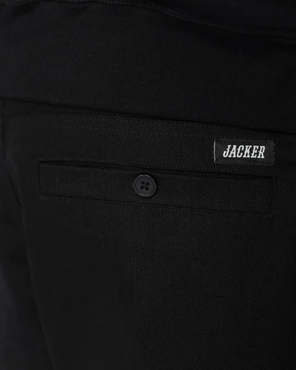 Jay Chino Pant-Black>Jacker Best Sale