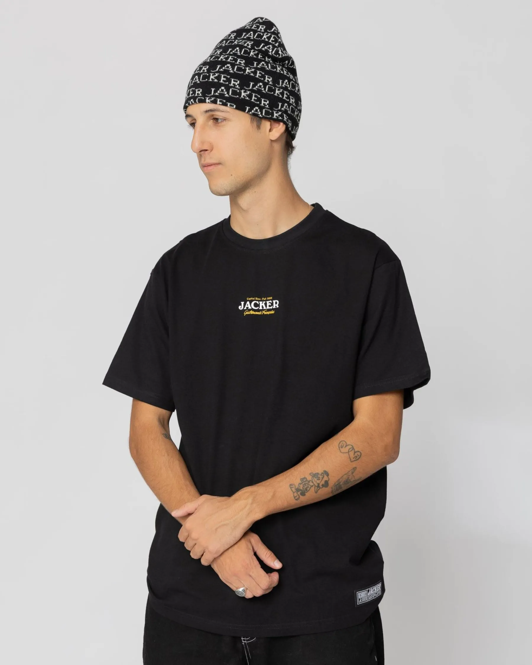 junk_foodtshirtblack_2.webp Junk Food-T-Shirt-Black>Jacker Sale