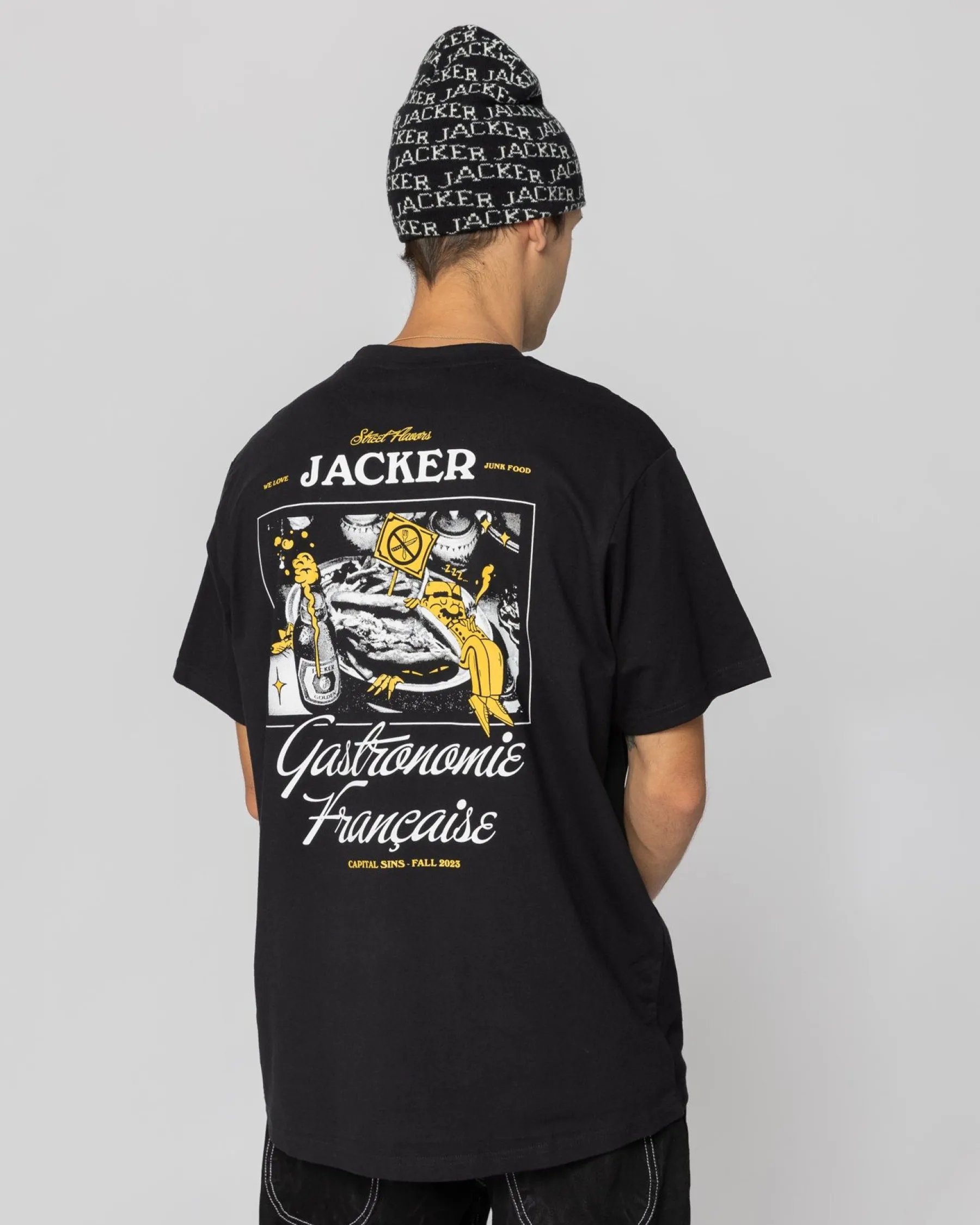 junk_foodtshirtblack_3.webp Junk Food-T-Shirt-Black>Jacker Sale