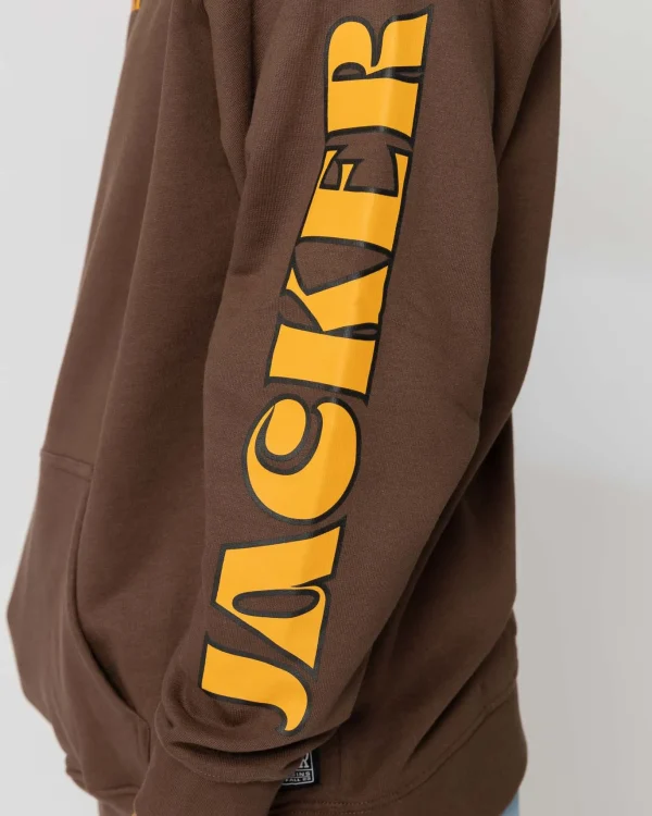 Lazy-Hoodie-Brown>Jacker Store