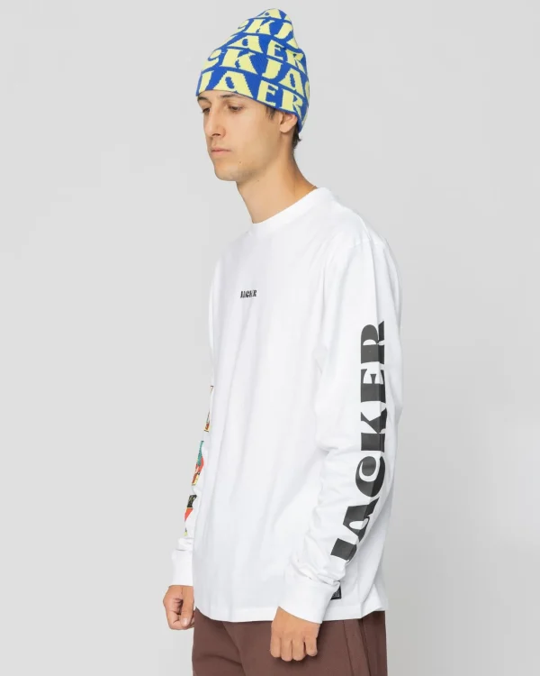 Lazy-Long Sleeves-White>Jacker Flash Sale