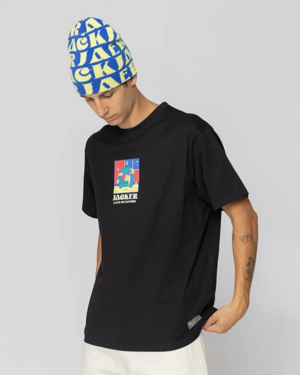 Lazy-T-Shirt-Black>Jacker Best