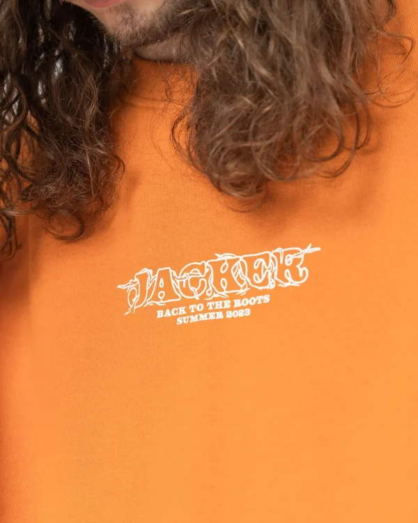 No Signal-Crewneck-Caramel>Jacker Outlet