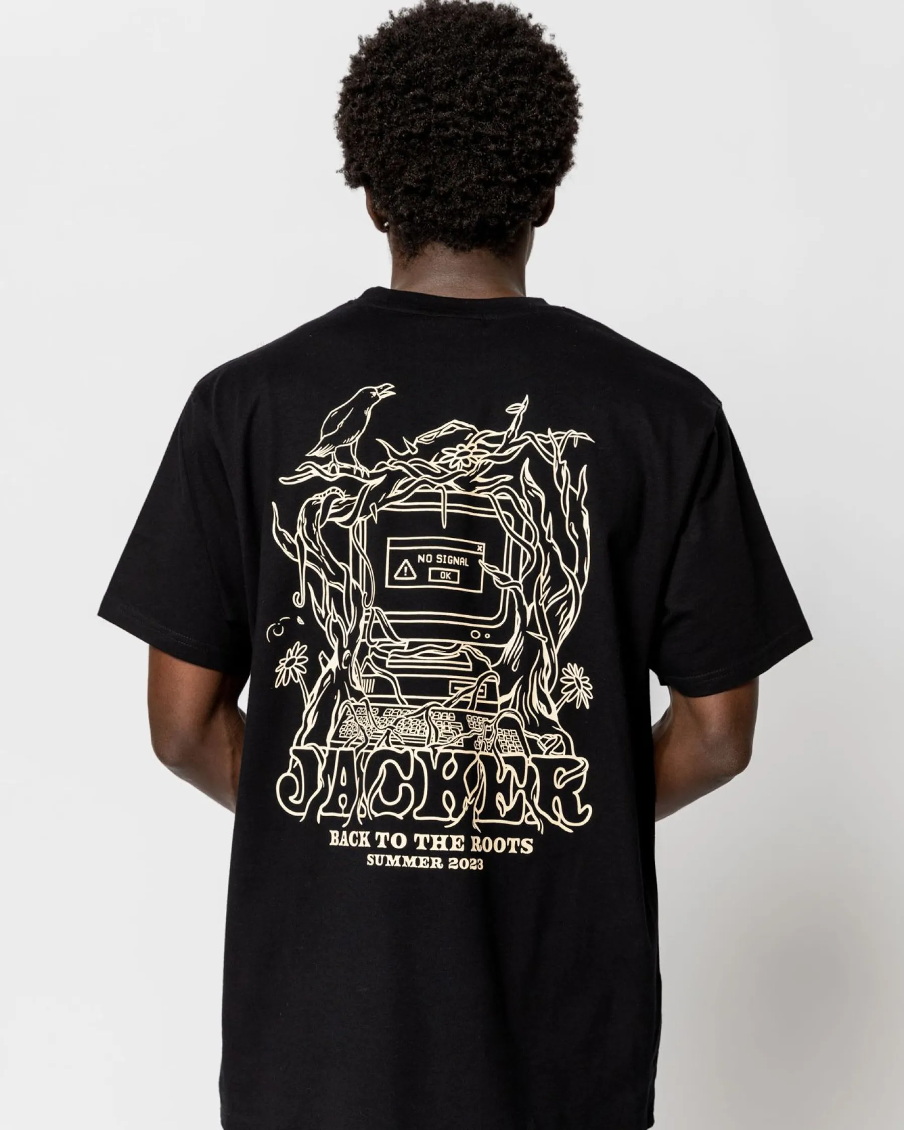 no_signaltshirtblack_3.webp No Signal-T-Shirt-Black>Jacker Best Sale