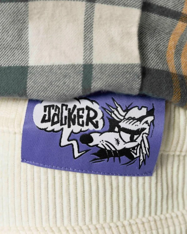 Nostalgia-Corduroy Baggy Pant-Beige>Jacker Fashion