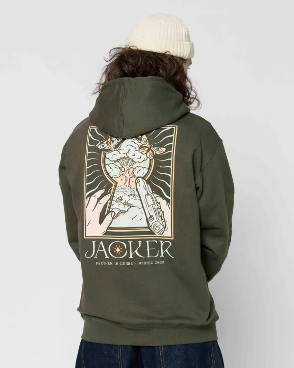 Paradise-Hoodie-Green>Jacker Sale