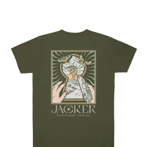 Paradise-T-Shirt-Green>Jacker Clearance