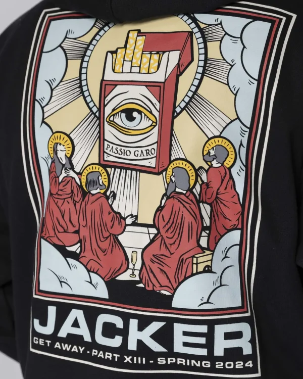 Passio Garo Hoodie-Black>Jacker Fashion